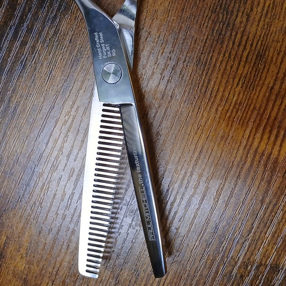 Brand New PAUL MITCHELL RIGHT HANDED Silver Hair Thinning Scissors - Picture 4 of 7